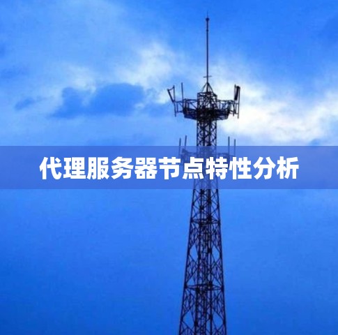 代理服务器节点特性分析