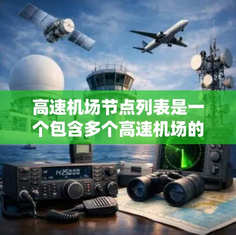 高速机场节点列表是一个包含多个高速机场的地理信息系统，主要由以下几个方面组成