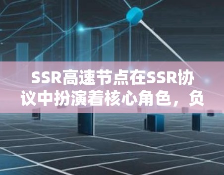 SSR高速节点在SSR协议中扮演着核心角色，负责处理高速数据流量，确保网络的稳定和高效。以下是SSR高速节点的主要特点和功能