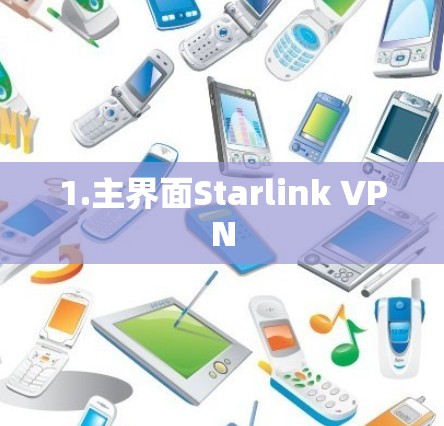 1.主界面Starlink VPN 1.主界面Starlink VPN