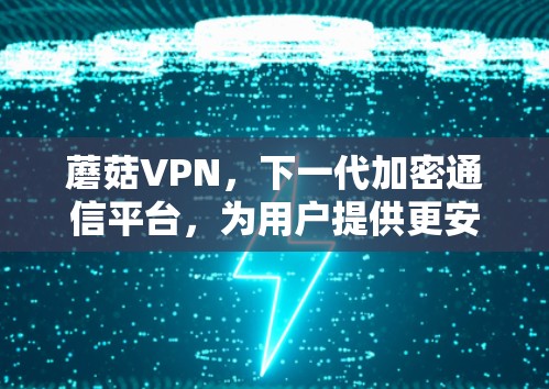 蘑菇VPN，下一代加密通信平台，为用户提供更安全的VPN体验