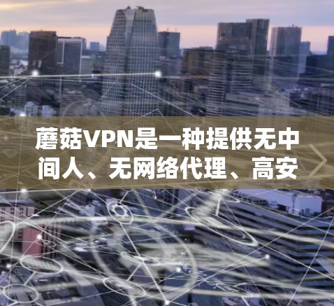 蘑菇VPN是一种提供无中间人、无网络代理、高安全性、低延迟和高速度的VPN服务。在Mac上，蘑菇VPN可以通过互联网连接到服务提供商，用户需要选择适合自己的协议，如VPN协议、加密货币等