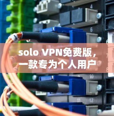 solo VPN免费版，一款专为个人用户打造的WebVPN解决方案