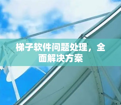 梯子软件问题处理,全面解决方案 梯子软件问题处理,全面解决方案
