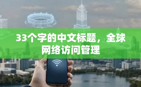 33个字的中文标题，全球网络访问管理