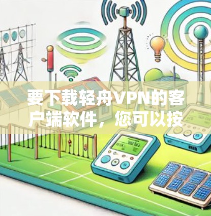 要下载轻舟VPN的客户端软件，您可以按照以下步骤操作
