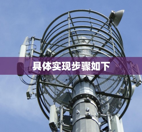 具体实现步骤如下 具体实现步骤如下