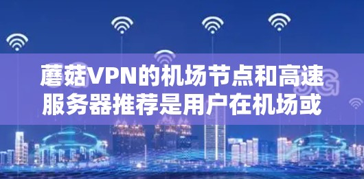 蘑菇VPN的机场节点和高速服务器推荐是用户在机场或附近进行云服务访问的重要工具。以下是一些具体建议