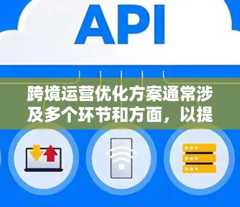 跨境运营优化方案通常涉及多个环节和方面,以提高效率、降低成本并增强竞争力。以下是一个可能的优化方案框架,供您参考 跨境运营优化方案通常涉及多个环节和方面,以提高效率、降低成本并增强竞争力。以下是一个可能的优化方案框架,供您参考