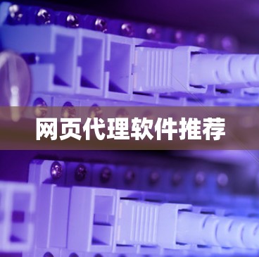 网页代理软件推荐 网页代理软件推荐