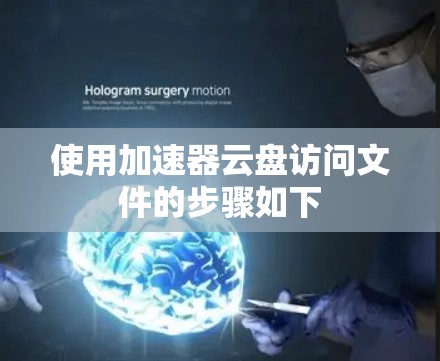 使用加速器云盘访问文件的步骤如下 使用加速器云盘访问文件的步骤如下