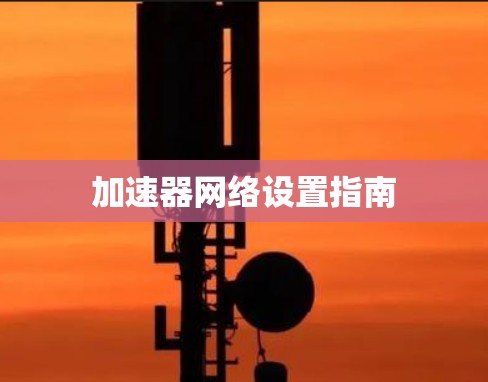 加速器网络设置指南 加速器网络设置指南